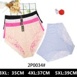 Majtki damskie _ Size 3-5XL_ paczka 24szt _mix kolor 7869682