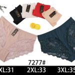 Majtki damskie _ Size XL-3XL_ paczka 24szt _mix kolor 7869687