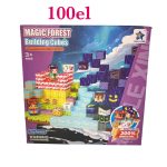 100 EL MAGNETYCZNE KLOCKI KONSTRUKCYJNE 3190669