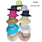 Czapki Damskie paczka 12szt _mix kolor 3414577