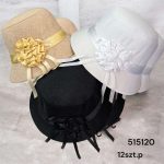 Czapki Damskie paczka 12szt _mix kolor 3414579