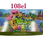 108el + 1 fiegurki Klocki magnetyczne 4657351