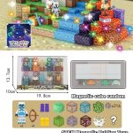 KLOCKI MAGNETYCZNE MINECRAFT LED 216EL + 8 FIGURKI 5998863