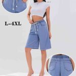 Spodenki jeansowe damskie. Duże rozmiary (L-4XL_ 10) 8947127