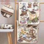 Ścierki z mikrofibra Rozmiar : 40/60cm_Paczka : 20szt / mix wżoru 6098557