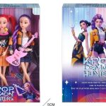 ZESTAW 3 SZT Muzyka LALKI K-POP 30 cm Demon Hunters 6588588