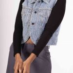 Kamizelki jeansowa Damskie_Size XS-XL_paczka 12szt_
