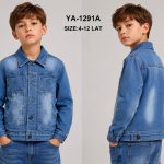 Kurtki Jeansy DZIECIĘCA size 4-12 lat_ paczka 5szt _1 kolor