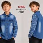 Kurtki Jeansy DZIECIĘCA size 4-12 lat_ paczka 5szt _1 kolor 8143469