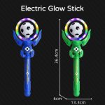 RÓŻDŻKA Z JEDNOROŻCEM EFEKT LED ELECTRIC GLOW OBRÓT 8789520