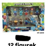 Minecraft Klocki MINI FIGURKI 12 SZT 2488980