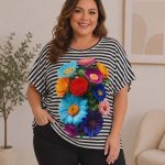 Tuniki Damskie Polskie_ size standard_ paczka 4szt 1 kolor 3811083