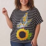 Tuniki Damskie Polskie_ size standard_ paczka 4szt 1 kolor 3811086