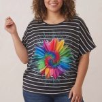 Tuniki Damskie Polskie_ size standard_ paczka 4szt 1 kolor 3811088