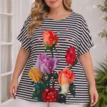 Tuniki Damskie Polskie_ size standard_ paczka 4szt 1 kolor 3811095