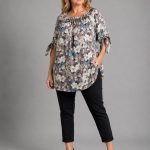 Tuniki Damskie Polskie_ size standard_ paczka 4szt 1 kolor 3811104