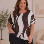 Tuniki Damskie Polskie_ size standard_ paczka 4szt 1 kolor 3811110