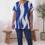 Tuniki Damskie Polskie_ size standard_ paczka 4szt 1 kolor 3811116