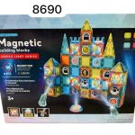 Klocki magnetyczne ledowe 96 elementów. 7606724