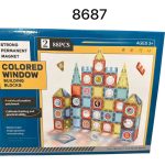 Klocki magnetyczne 88 elementów 7606728