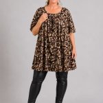 Tuniki Damskie Polskie_ size standard_ paczka 4szt 1 kolor 2375439