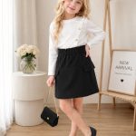 Sukienki DZIECIĘCA size 4-14 lat_ paczka 6szt _1 kolor 2394960
