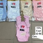 Body DZIECIĘCA size 62-86_ paczka 5szt _1 kolor 2322436