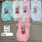 Body DZIECIĘCA size 62-86_ paczka 5szt _1 kolor 2322437