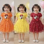 Sukienki DZIECIĘCA size 3-6 lat_ paczka 4szt _1 kolor 6720392