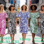 Sukienki damskie _ Size m-2xl_ paczka 12szt _mix kolor 6586897