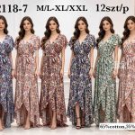 Sukienki damskie _ Size m-2xl_ paczka 12szt _mix kolor 6586902