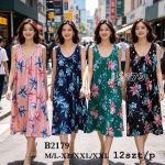 Sukienki damskie _ Size m-3xl_ paczka 12szt _mix kolor 6586905