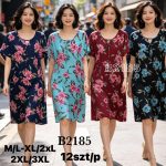 Sukienki damskie _ Size m-3xl_ paczka 12szt _mix kolor 6586906