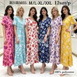 Sukienki damskie _ Size m-2xl_ paczka 12szt _mix kolor 6586919