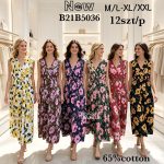 Sukienki damskie _ Size m-2xl_ paczka 12szt _mix kolor 6586921