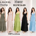 Sukienki damskie _ Size m-2xl_ paczka 12szt _mix kolor 6586926