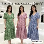 Sukienki damskie _ Size m-2xl_ paczka 12szt _mix kolor 6586933