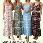 Sukienki damskie _ Size m-2xl_ paczka 12szt _mix kolor 6586942