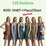 Sukienki damskie _ Size uni_ paczka 12szt _mix kolor 6586946