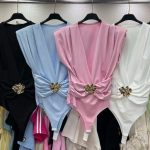 Body damskie wloskie_ Size uni_ paczka 6szt _mix kolor 9700443