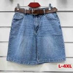 Spodenki jeansowe damskie. Duże rozmiary (L-4XL_ 10) 7653105