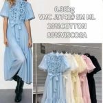 Sukienki DAMSKA_size s-l_paczka 12 szt_mixkolor 4032844
