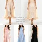 Sukienki DAMSKA_size s-l_paczka 12 szt_mixkolor 4032845