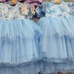 Sukienki DZIECIĘCA size 98-128_ paczka 6szt _1 kolor 4032891