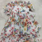 Sukienki DZIECIĘCA size 98-128_ paczka 6szt _1 kolor 4032893