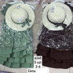 Sukienki DZIECIĘCA size 3-6 LAT _ paczka 4szt _1 kolor