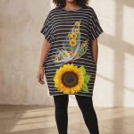 Tuniki Damskie Polskie_ size standard_ paczka 4szt 1 kolor 5445036