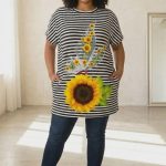 Tuniki Damskie Polskie_ size standard_ paczka 4szt 1 kolor 5445037