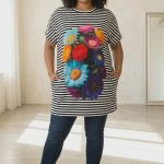 Tuniki Damskie Polskie_ size standard_ paczka 4szt 1 kolor 5445039