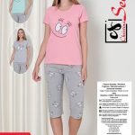 Piżamy DAMSKA TURECKA_size m-2xl_paczka 12 szt_mixkolor 8417140